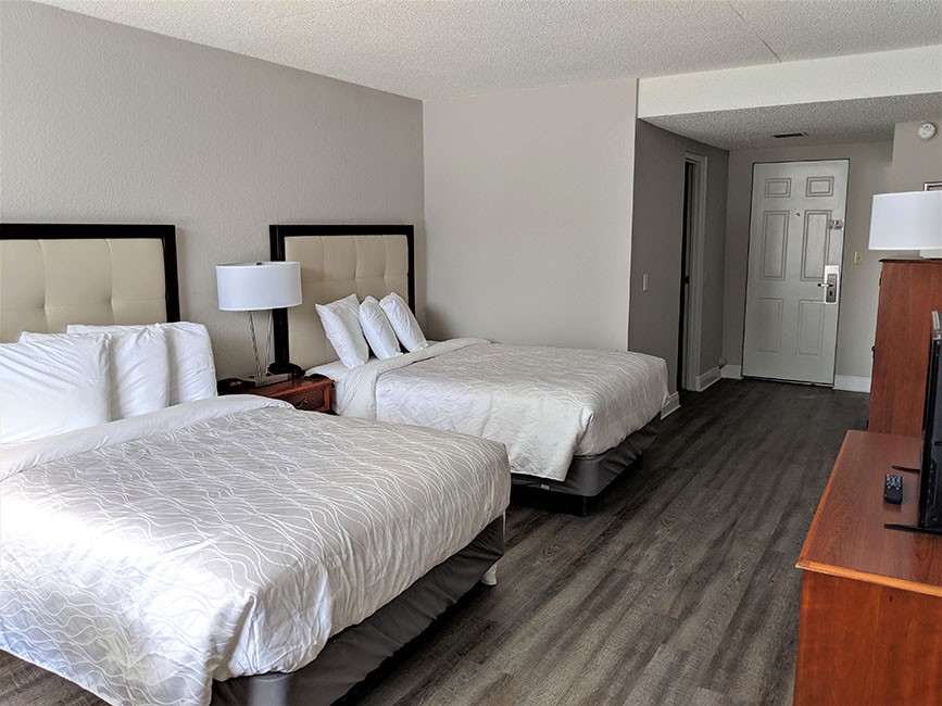 2 Double Beds Upper Courtyard Room